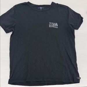 7 For All Mankind Charcoal Men's Tee